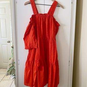 H&M Cold Shoulder Boho Dress
